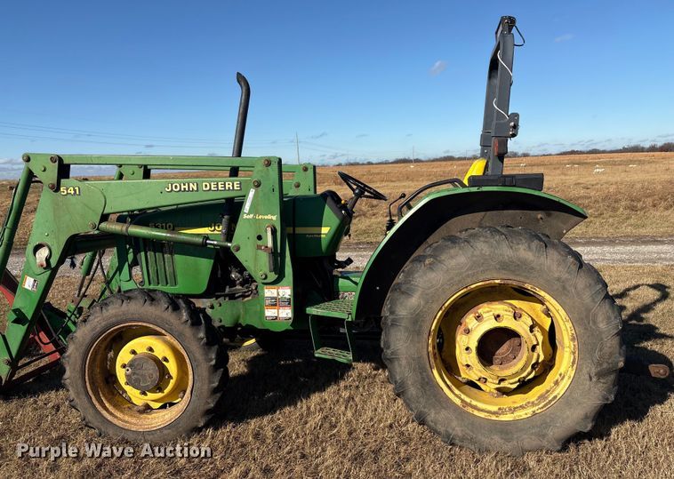 image for item EV2556 2000 John Deere 5310 MFWD tractor