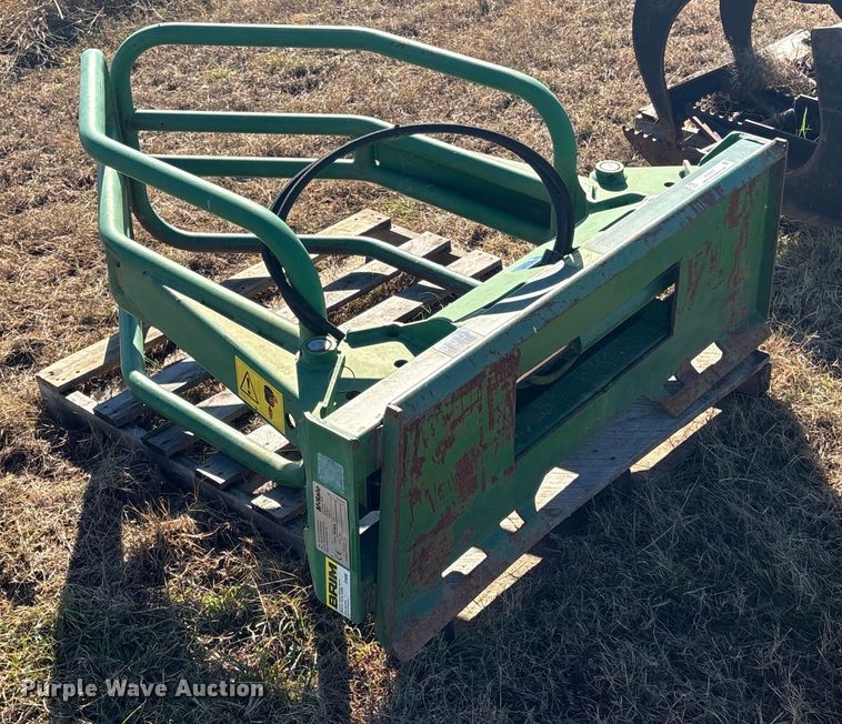 image for item EV2557 2021 McHale R5 skid steer bale grabber