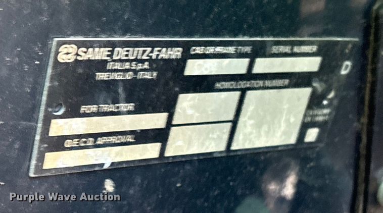 image for item EV2559 Deutz-Fahr 6130.4 MFWD tractor