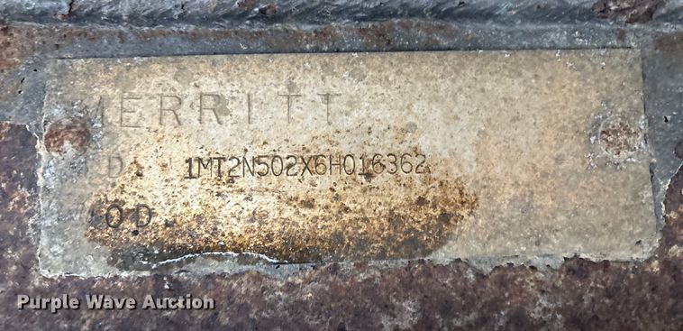 image for item EV2566 2005 Merritt livestock trailer