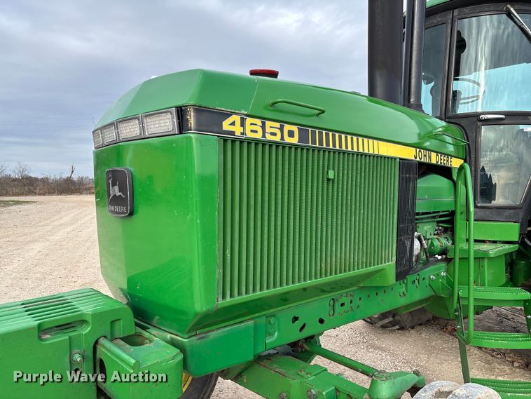 image for item EV3479 1988 John Deere 4650 tractor