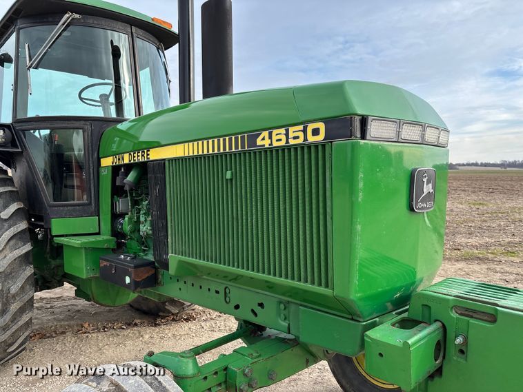 image for item EV3479 1988 John Deere 4650 tractor