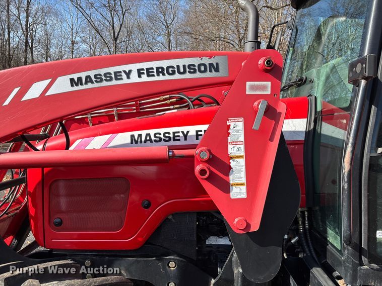 image for item EV3481 2007 Massey Ferguson 5460 MFWD tractor