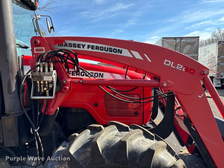 image for item EV3481 2007 Massey Ferguson 5460 MFWD tractor