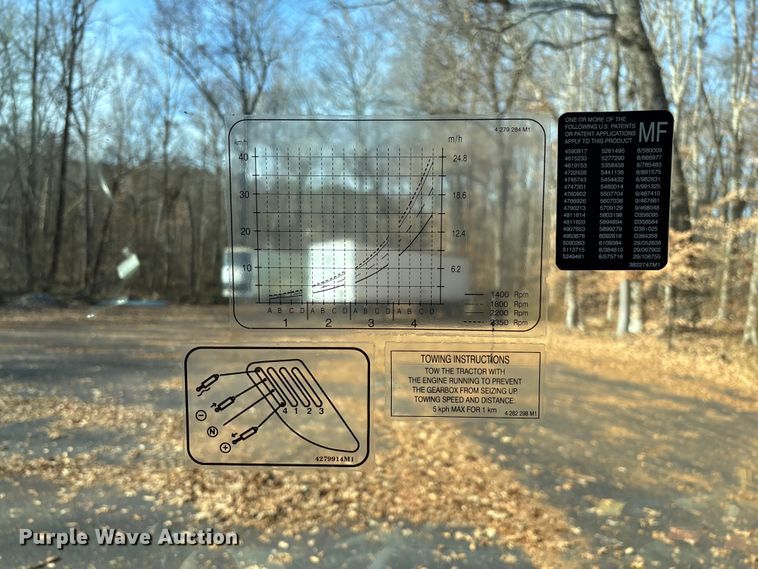 image for item EV3481 2007 Massey Ferguson 5460 MFWD tractor