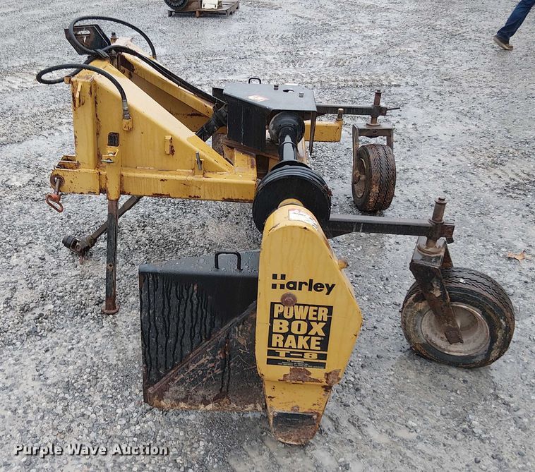image for item EV4431 Glenmac Harley T-8 box rake