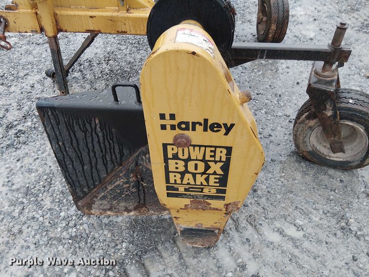 image for item EV4431 Glenmac Harley T-8 box rake