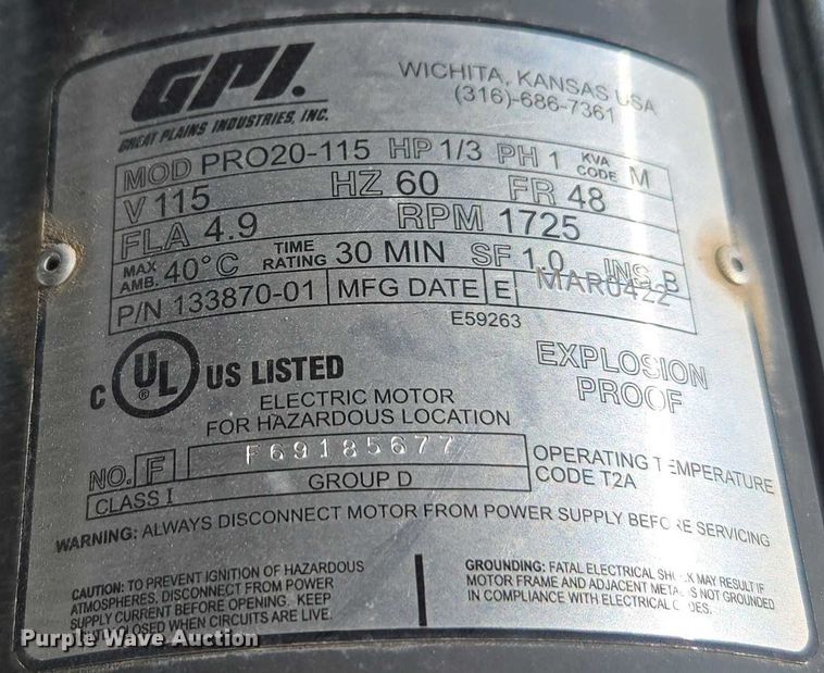 image for item EV4505 (3) fuel tanks and pumps