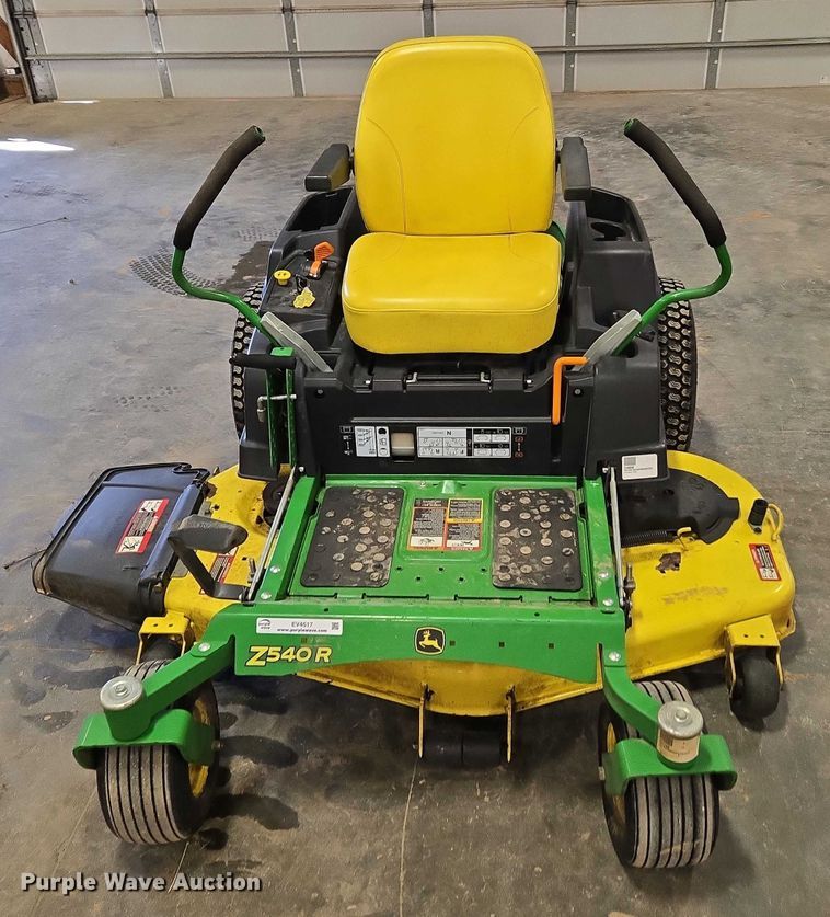 image for item EV4517 John Deere Z540R ZTR lawn mower