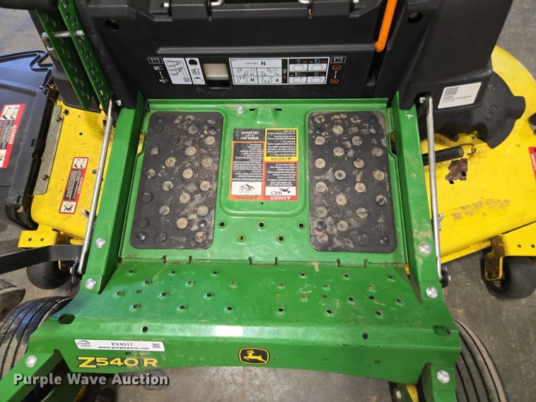 image for item EV4517 John Deere Z540R ZTR lawn mower
