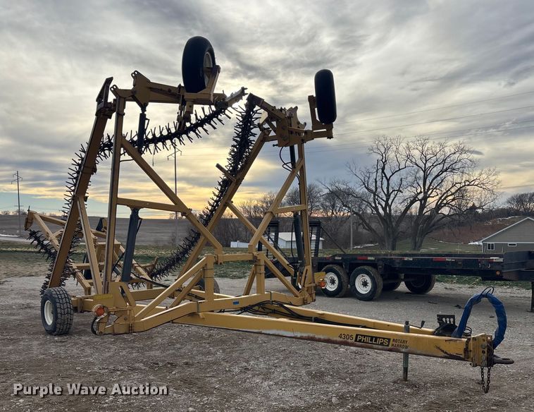 image for item FG1631 Phillips 4305 rotary harrow