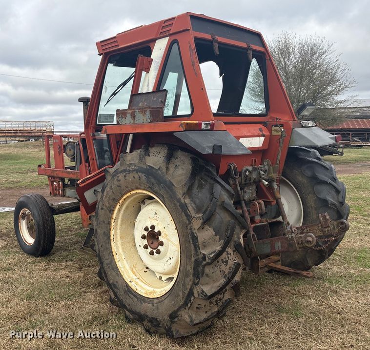 image for item FI0063 Hesston tractor