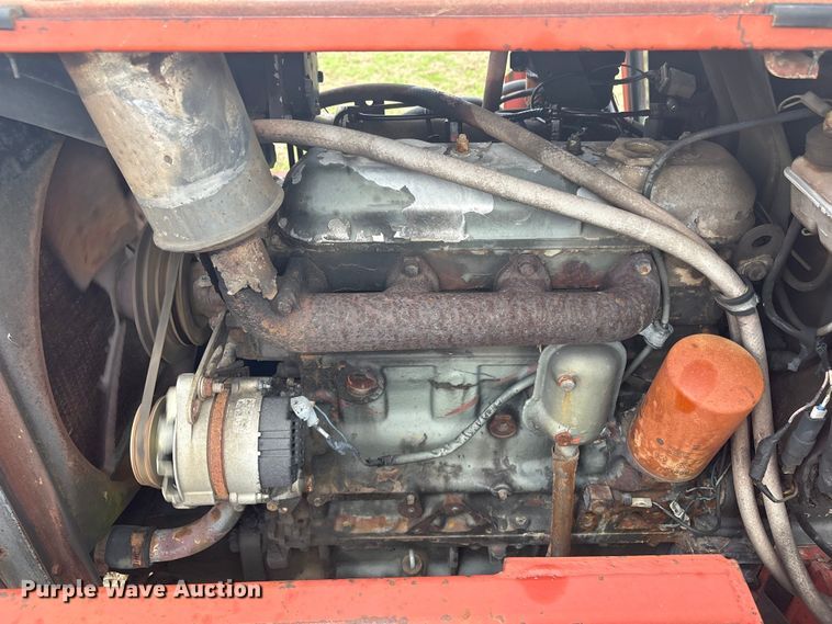 image for item FI0063 Hesston tractor