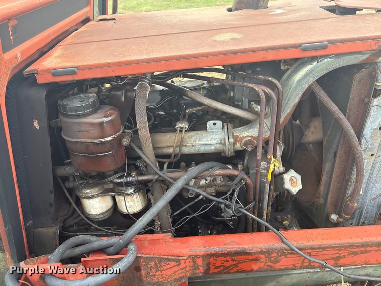 image for item FI0063 Hesston tractor