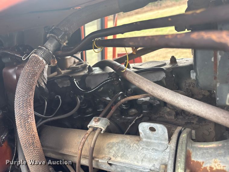 image for item FI0063 Hesston tractor