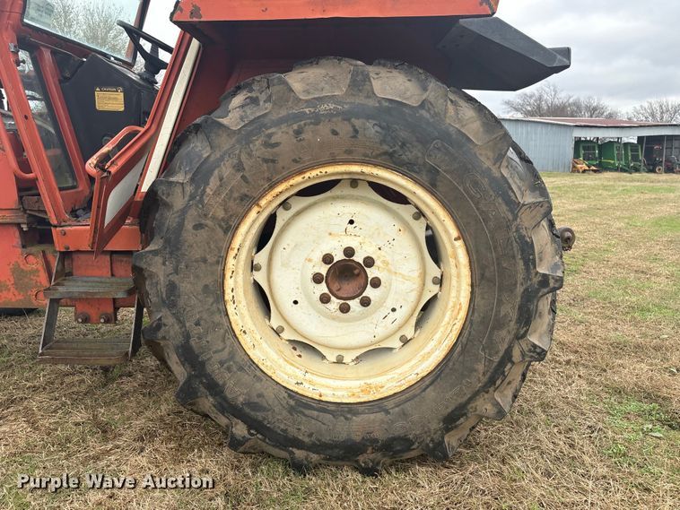 image for item FI0063 Hesston tractor