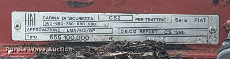 image for item FI0063 Hesston tractor