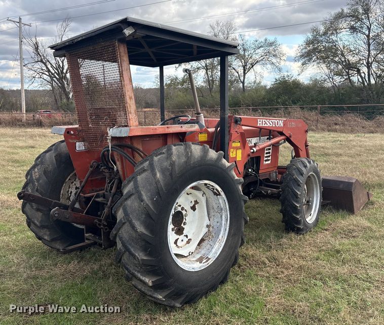 image for item FI0069 Hesston 466DT/L/20 MFWD tractor