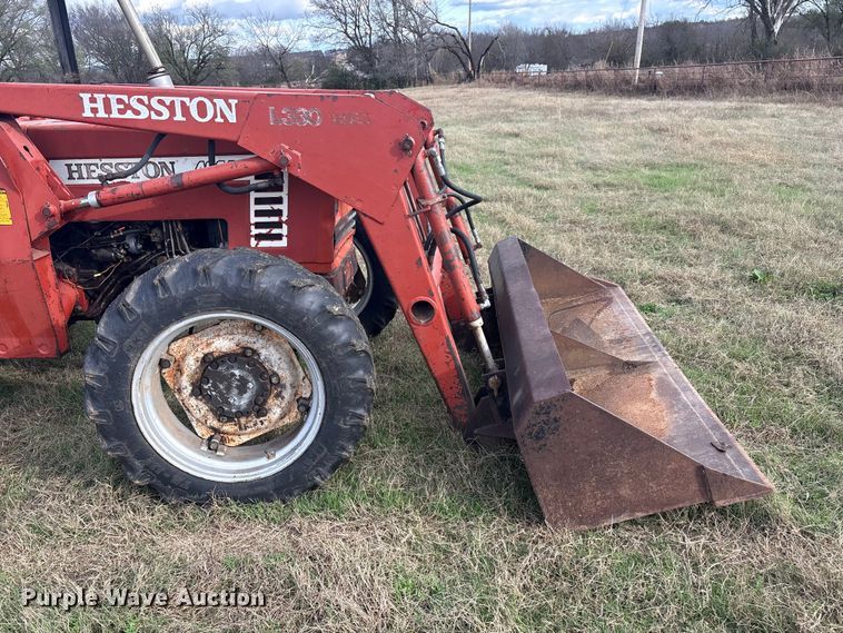 image for item FI0069 Hesston 466DT/L/20 MFWD tractor