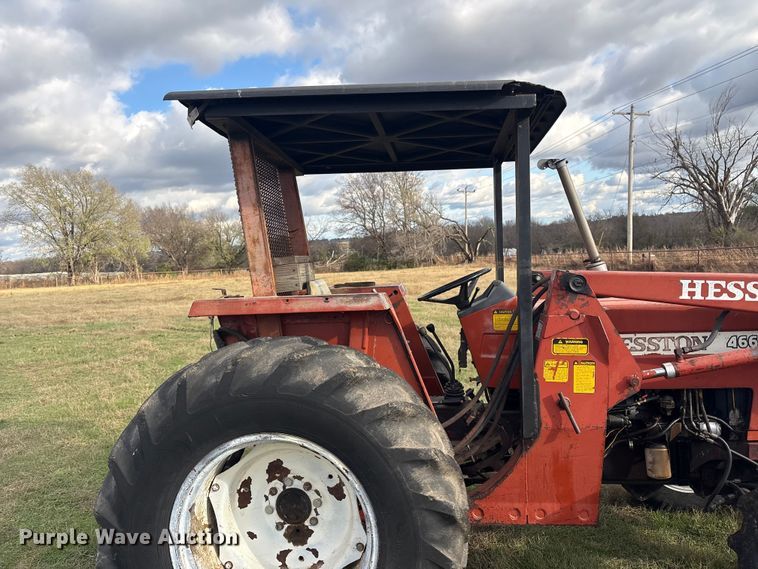image for item FI0069 Hesston 466DT/L/20 MFWD tractor