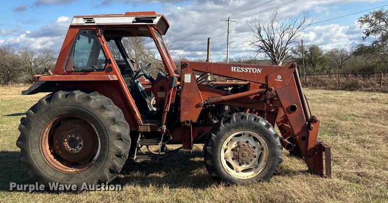 image for item FI0070 Hesston 80-90DT/12 MFWD tractor