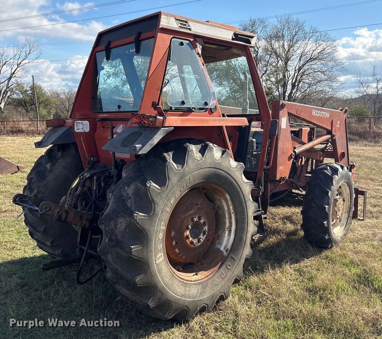 image for item FI0070 Hesston 80-90DT/12 MFWD tractor