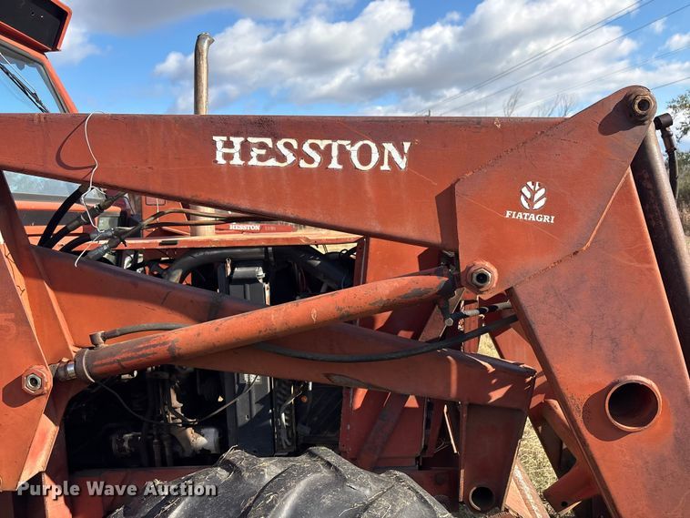 image for item FI0070 Hesston 80-90DT/12 MFWD tractor