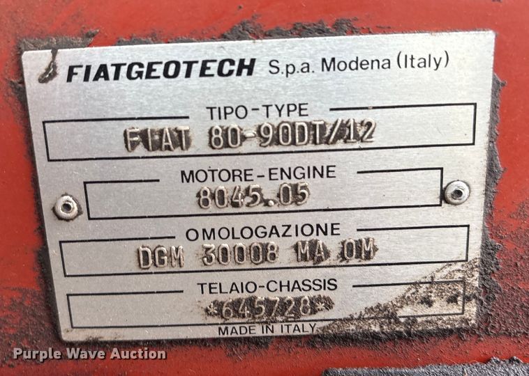 image for item FI0070 Hesston 80-90DT/12 MFWD tractor