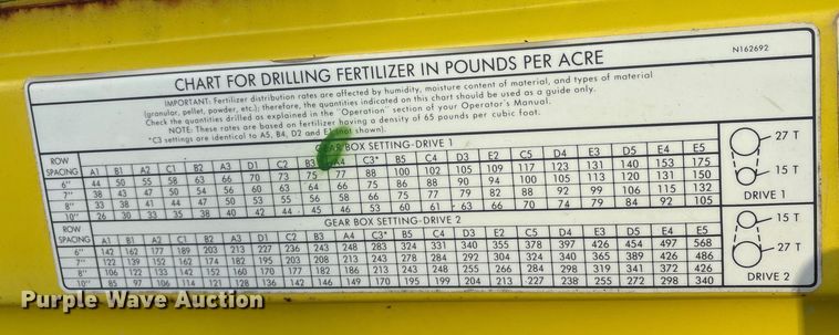 image for item FI0099 John Deere 8000 grain drill