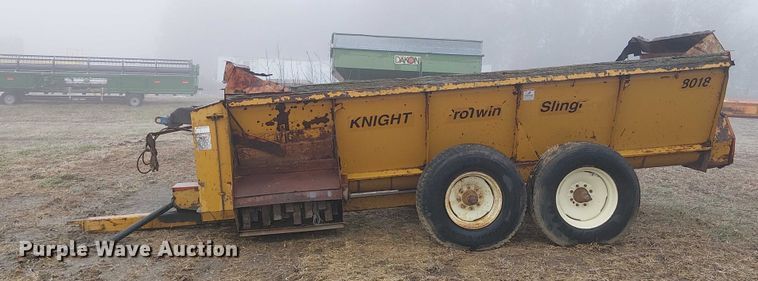 image for item FK0704 Knight ProTwin Slinger 8018 manure spreader