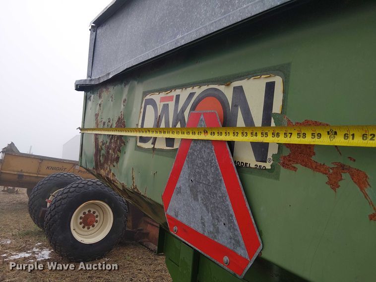 image for item FK0707 Dakon 250 gravity wagon