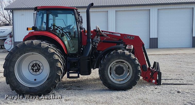 image for item FK0856 2015 Case IH Farmall 140A MFWD tractor
