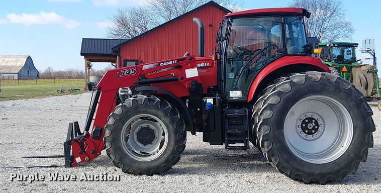 image for item FK0856 2015 Case IH Farmall 140A MFWD tractor