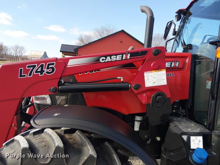 image for item FK0856 2015 Case IH Farmall 140A MFWD tractor