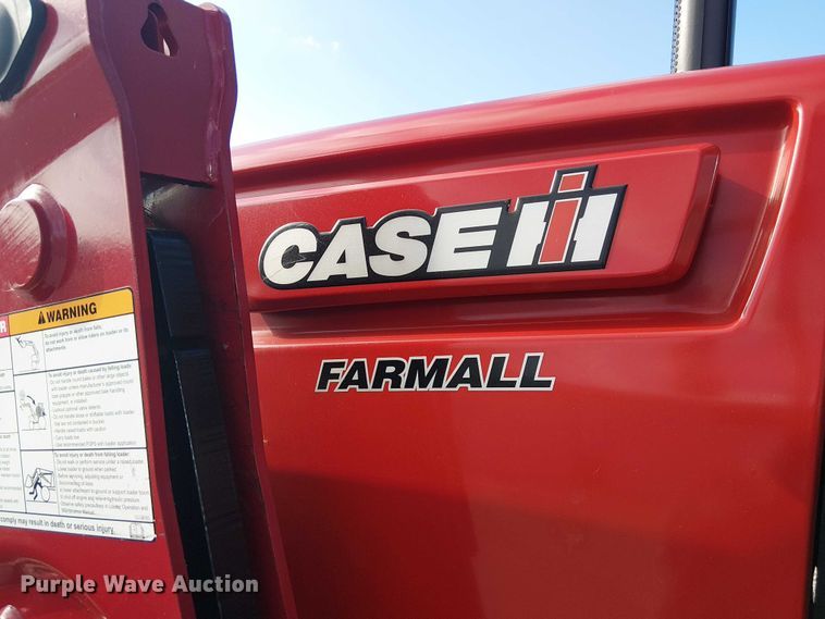 image for item FK0856 2015 Case IH Farmall 140A MFWD tractor
