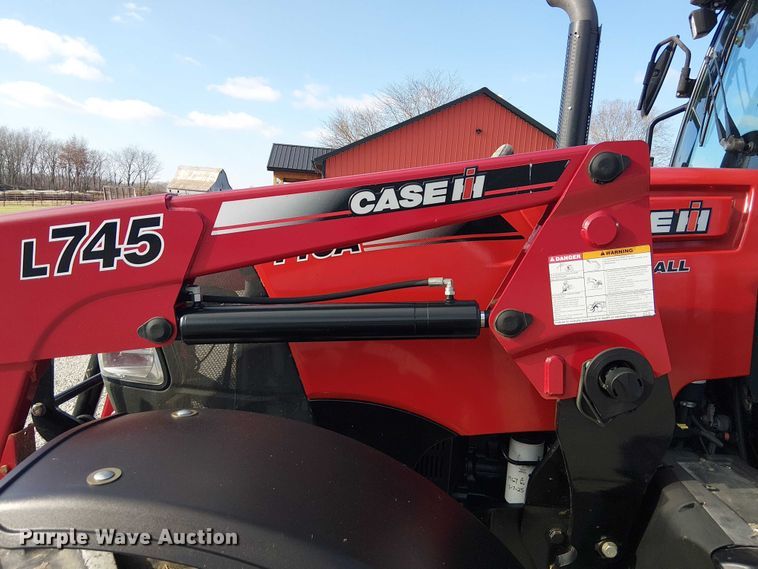 image for item FK0856 2015 Case IH Farmall 140A MFWD tractor