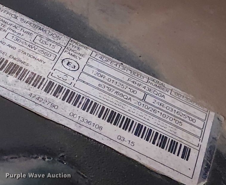 image for item FK0856 2015 Case IH Farmall 140A MFWD tractor