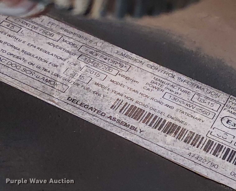 image for item FK0856 2015 Case IH Farmall 140A MFWD tractor