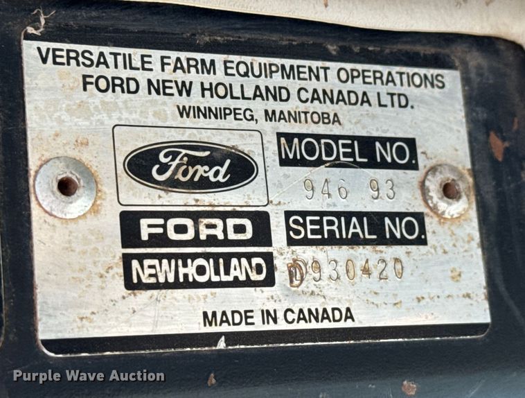 image for item NA9921 1993 Ford 946 Versatile 4WD tractor