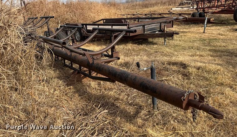 image for item NA9924 Shop built hay bale trailer