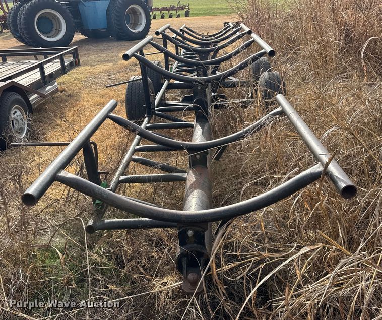image for item NA9924 Shop built hay bale trailer