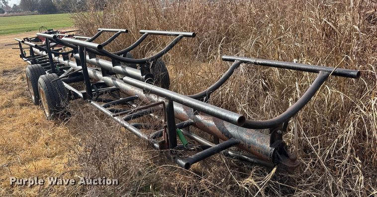 image for item NA9924 Shop built hay bale trailer