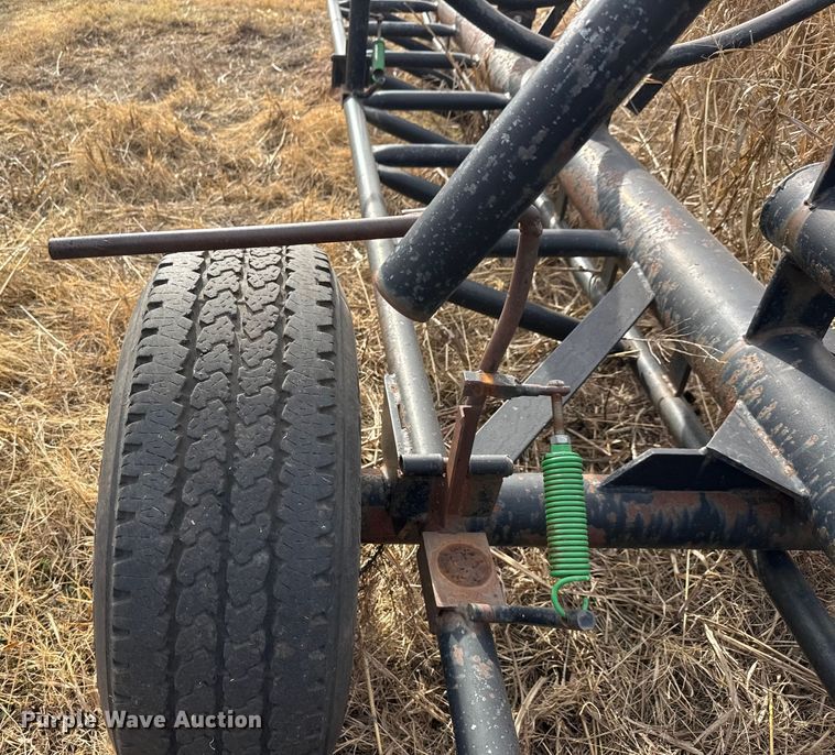 image for item NA9924 Shop built hay bale trailer