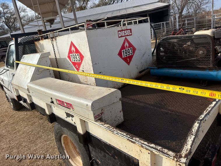 image for item NA9934 1982 Chevrolet C30 Scottsdale flatbed pickup truck