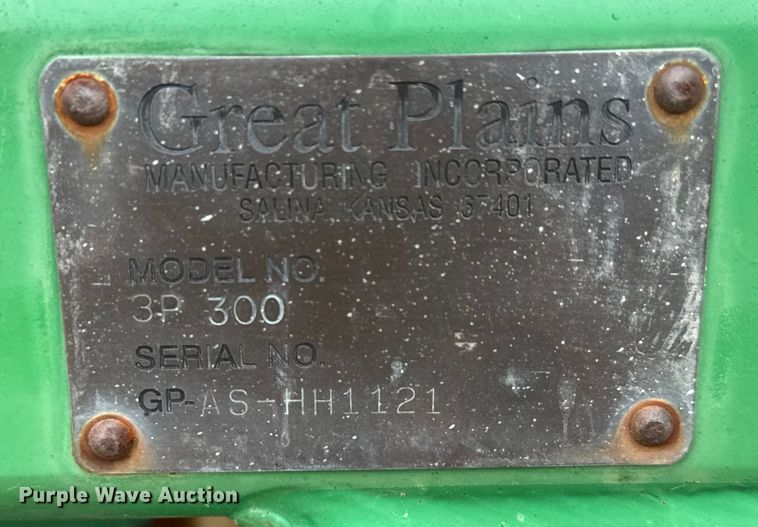 image for item NA9961 Great Plains CF500 sprayer