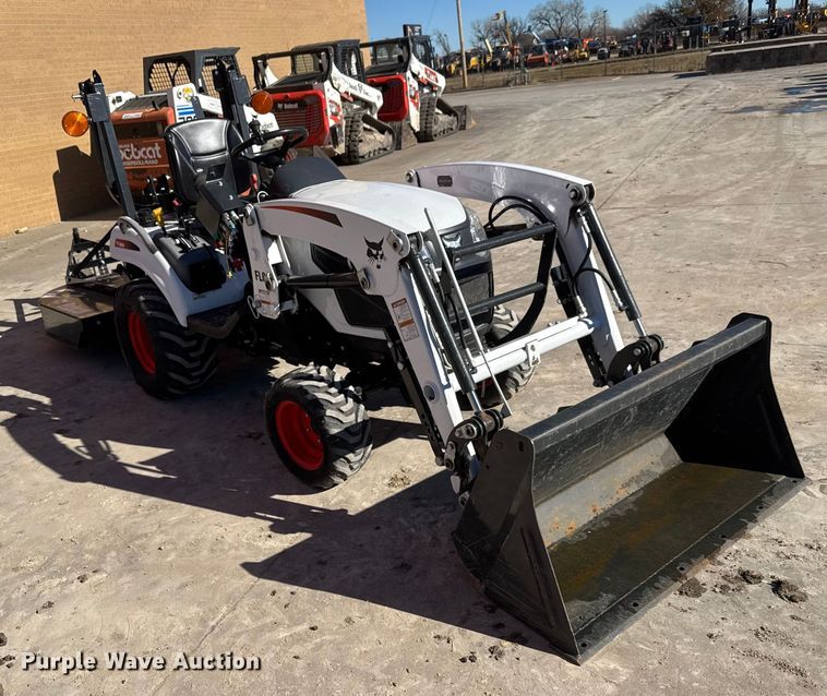image for item NA9999 2021 Bobcat CT1025 MFWD tractor