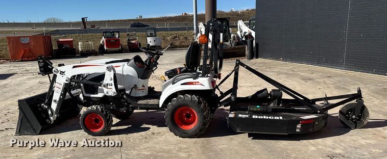 image for item NA9999 2021 Bobcat CT1025 MFWD tractor