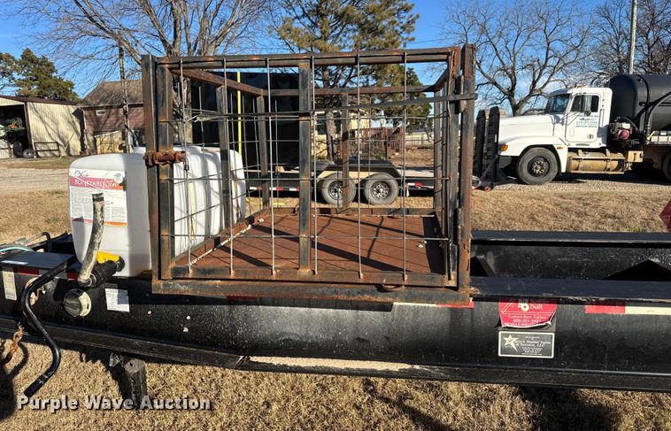 image for item NB9021 2019 Neville Built sprayer trailer