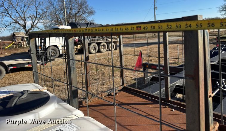 image for item NB9021 2019 Neville Built sprayer trailer