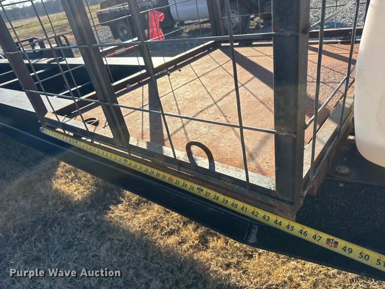 image for item NB9021 2019 Neville Built sprayer trailer